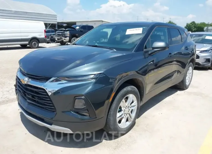 CHEVROLET BLAZER 2020 vin 3GNKBBRAXLS536470 from auto auction Iaai