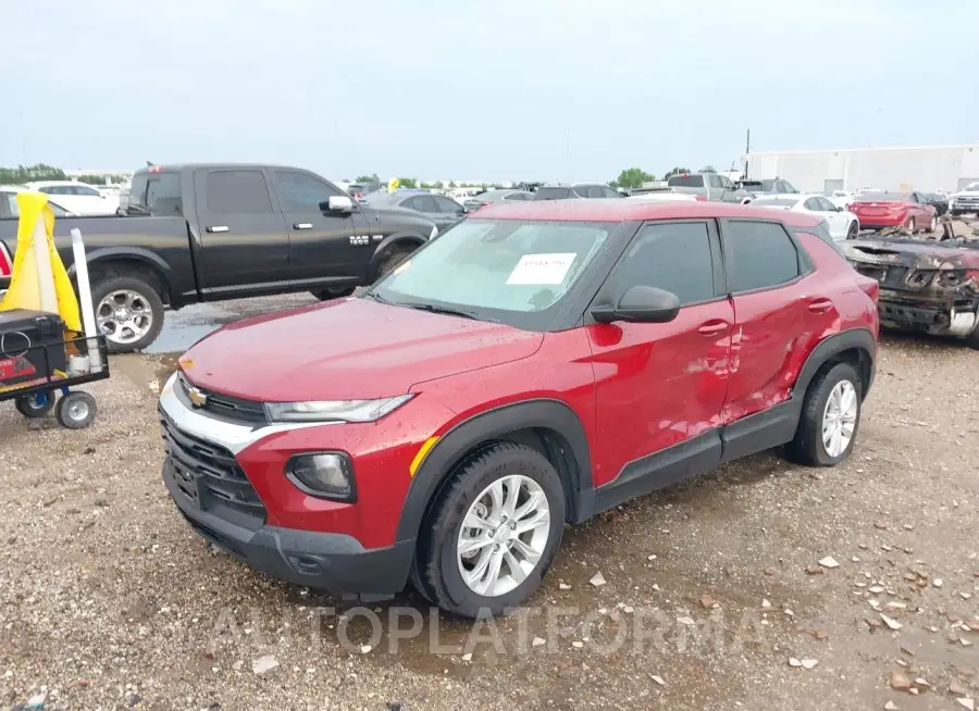 CHEVROLET TRAILBLAZER 2021 vin KL79MMS29MB070508 from auto auction Iaai