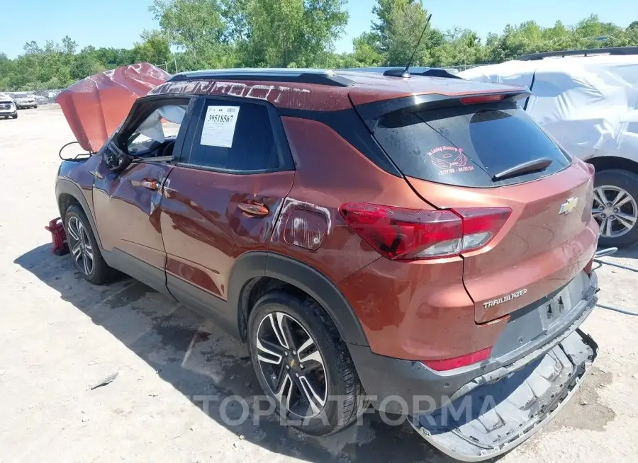 CHEVROLET TRAILBLAZER 2021 vin KL79MPSL2MB105903 from auto auction Iaai