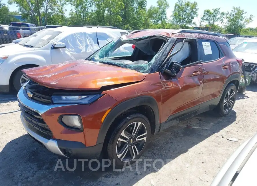 CHEVROLET TRAILBLAZER 2021 vin KL79MPSL2MB105903 from auto auction Iaai