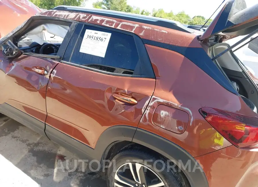 CHEVROLET TRAILBLAZER 2021 vin KL79MPSL2MB105903 from auto auction Iaai