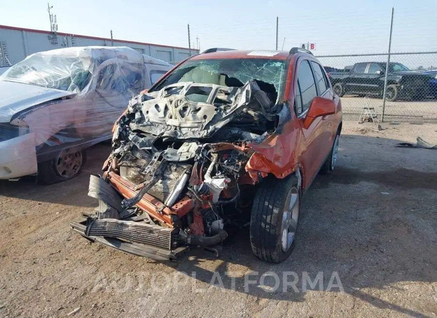 CHEVROLET TRAX 2015 vin KL7CJNSB9FB228921 from auto auction Iaai