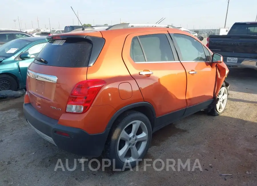 CHEVROLET TRAX 2015 vin KL7CJNSB9FB228921 from auto auction Iaai