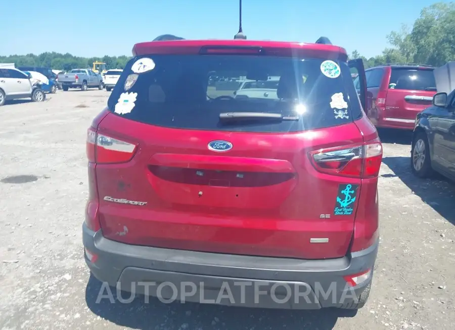 FORD ECOSPORT 2019 vin MAJ3S2GE5KC278646 from auto auction Iaai