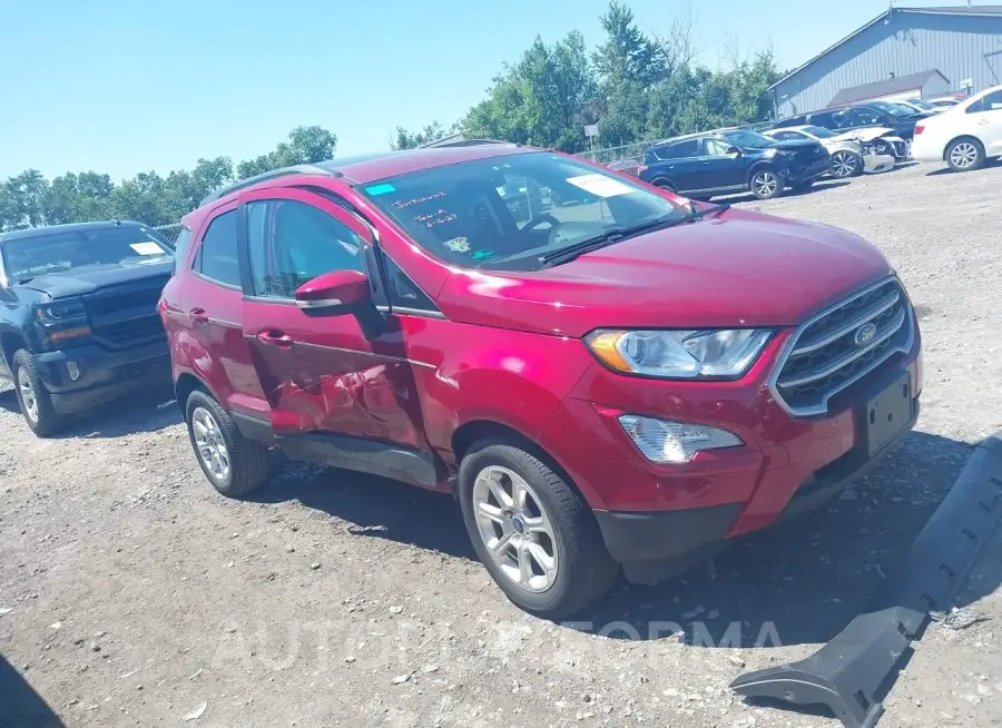 FORD ECOSPORT 2019 vin MAJ3S2GE5KC278646 from auto auction Iaai