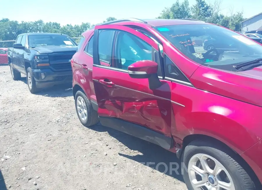 FORD ECOSPORT 2019 vin MAJ3S2GE5KC278646 from auto auction Iaai