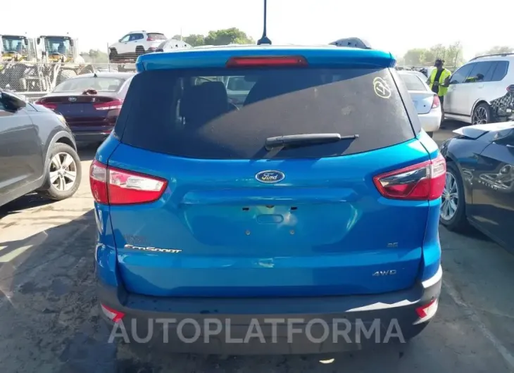 FORD ECOSPORT 2020 vin MAJ6S3GL9LC334333 from auto auction Iaai