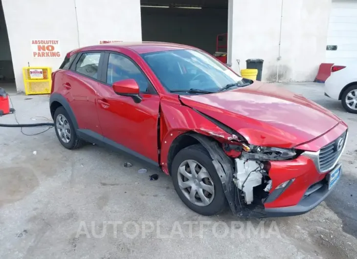 MAZDA CX-3 2016 vin JM1DKBB75G0105435 from auto auction Iaai