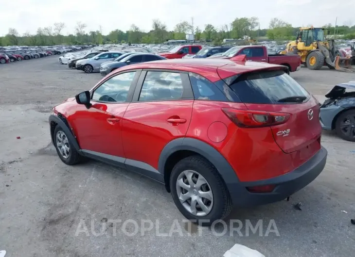 MAZDA CX-3 2016 vin JM1DKBB75G0105435 from auto auction Iaai