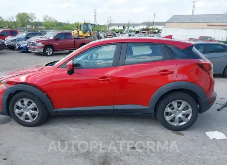 MAZDA CX-3 2016 vin JM1DKBB75G0105435 from auto auction Iaai