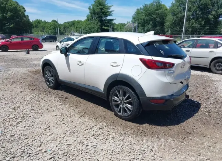 MAZDA CX-3 2017 vin JM1DKDC76H0159127 from auto auction Iaai