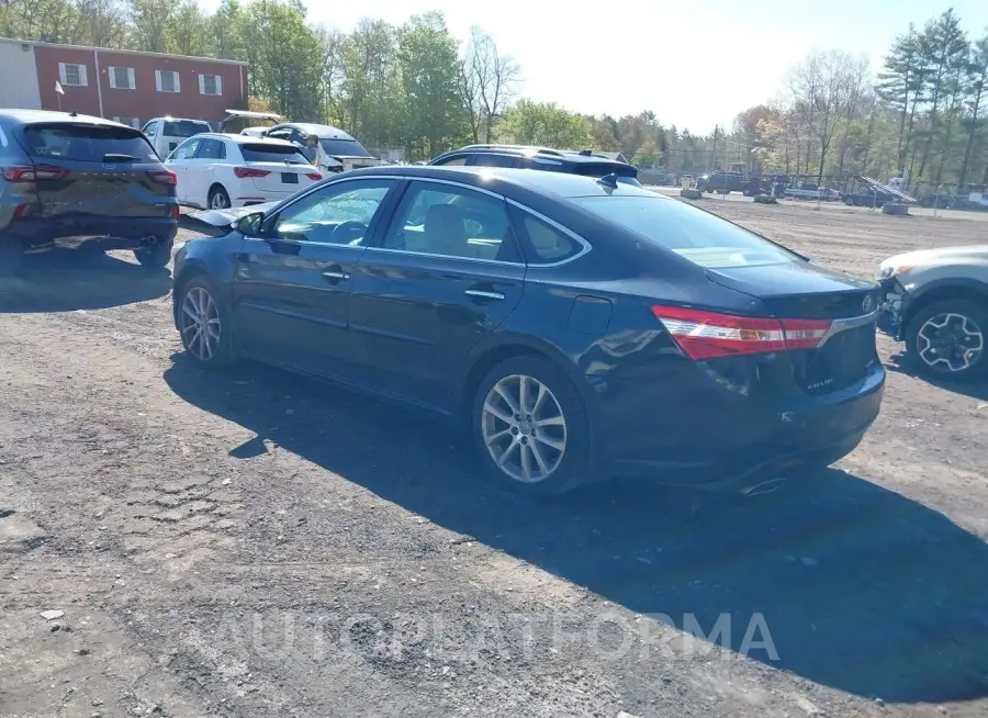 TOYOTA AVALON 2015 vin 4T1BK1EB5FU168779 from auto auction Iaai