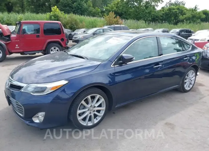 TOYOTA AVALON 2015 vin 4T1BK1EB6FU144670 from auto auction Iaai