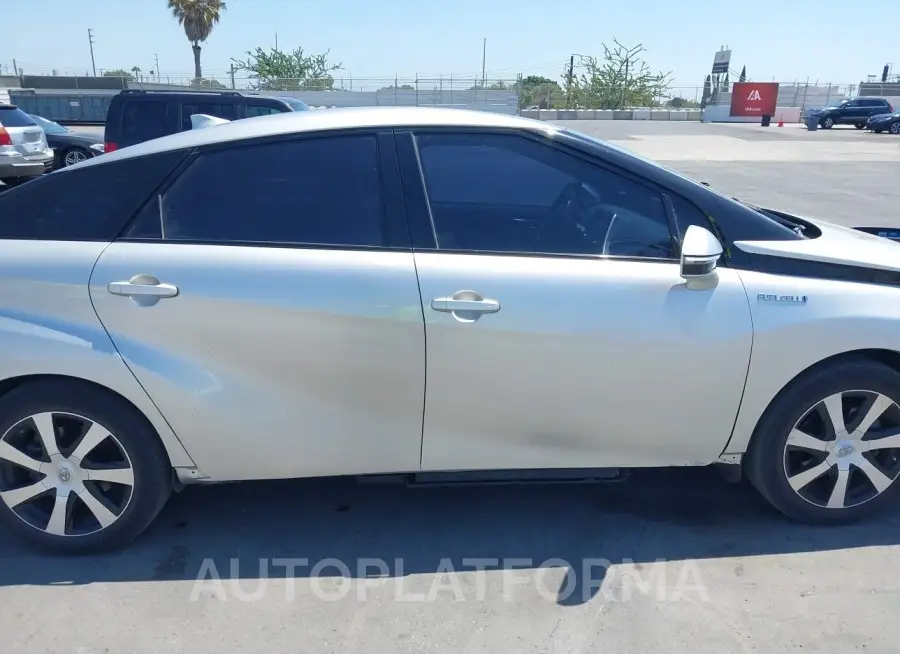 TOYOTA MIRAI 2018 vin JTDBVRBDXJA004163 from auto auction Iaai