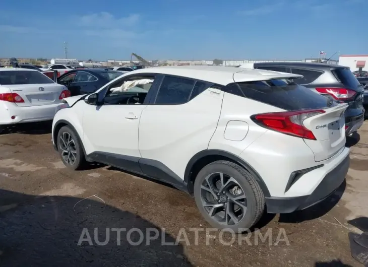 TOYOTA C-HR 2019 vin JTNKHMBX3K1053075 from auto auction Iaai