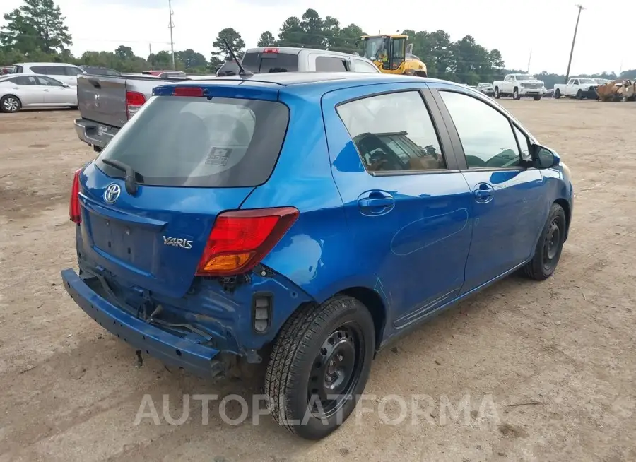 TOYOTA YARIS 2016 vin VNKKTUD30GA058407 from auto auction Iaai