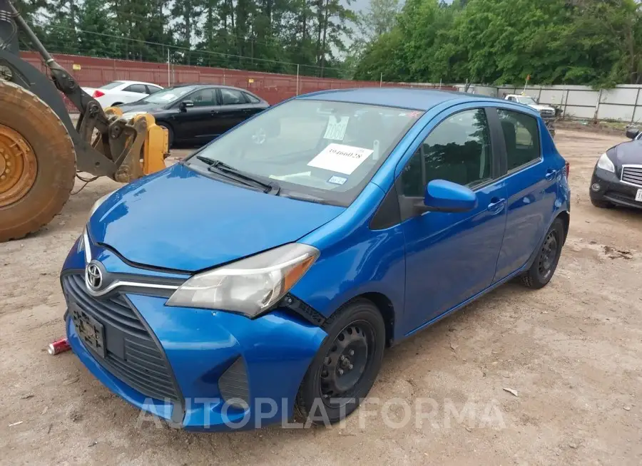 TOYOTA YARIS 2016 vin VNKKTUD30GA058407 from auto auction Iaai