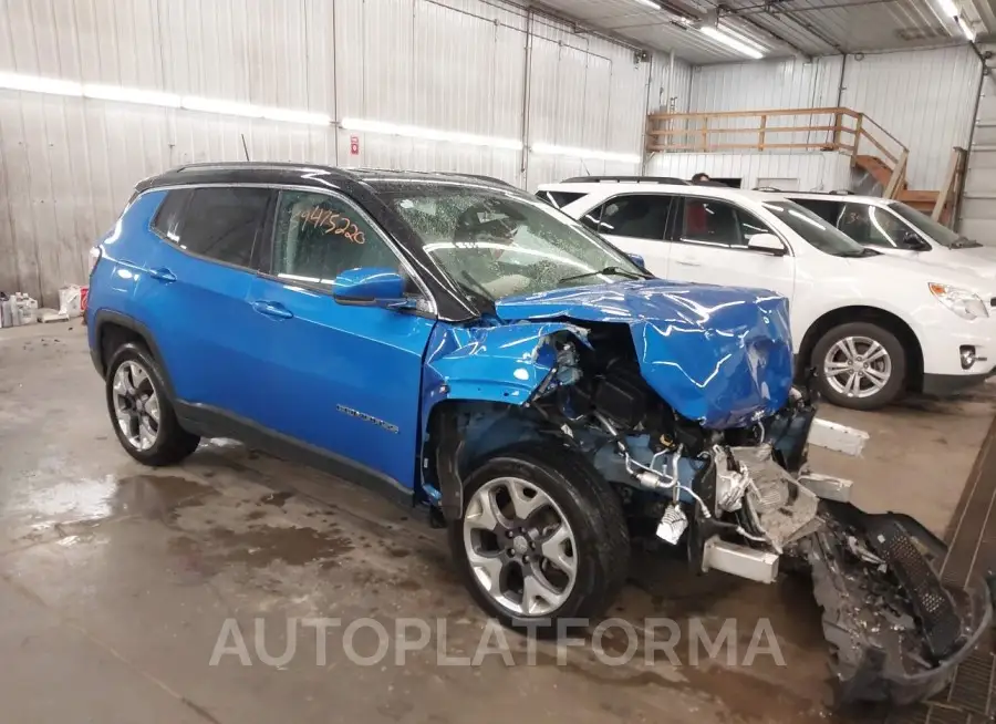 JEEP COMPASS 2020 vin 3C4NJDCB7LT130145 from auto auction Iaai