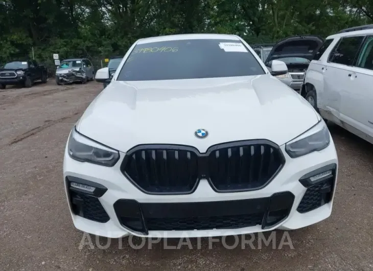 BMW X6 2021 vin 5UXCY6C07M9G58616 from auto auction Iaai