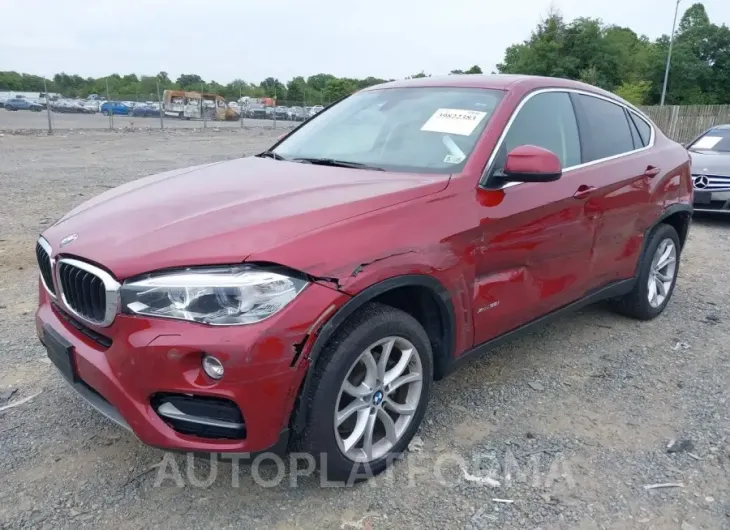 BMW X6 2015 vin 5UXKU2C55F0N76853 from auto auction Iaai