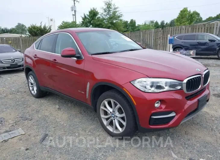 BMW X6 2015 vin 5UXKU2C55F0N76853 from auto auction Iaai