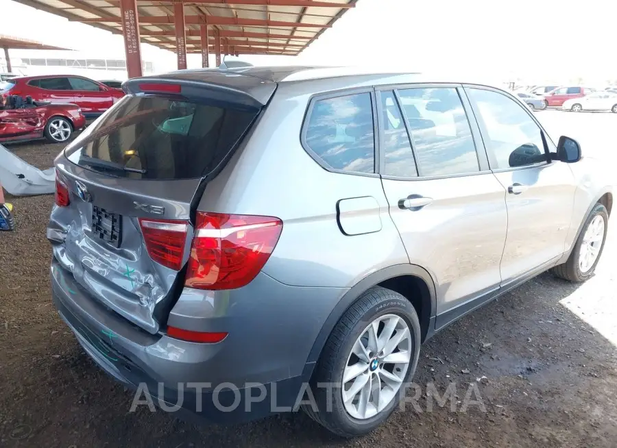 BMW X3 2017 vin 5UXWZ7C51H0T44074 from auto auction Iaai