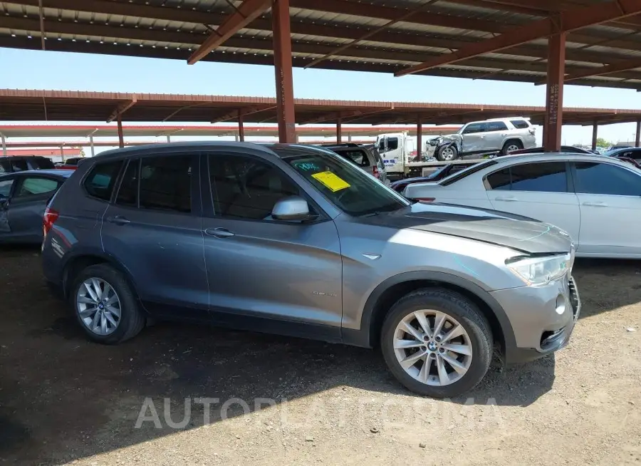 BMW X3 2017 vin 5UXWZ7C51H0T44074 from auto auction Iaai