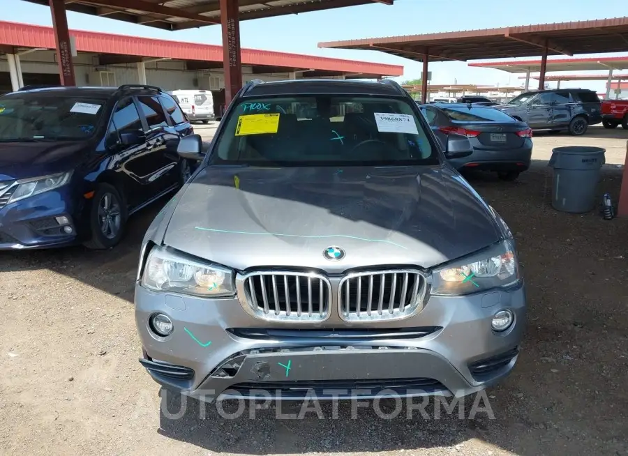 BMW X3 2017 vin 5UXWZ7C51H0T44074 from auto auction Iaai