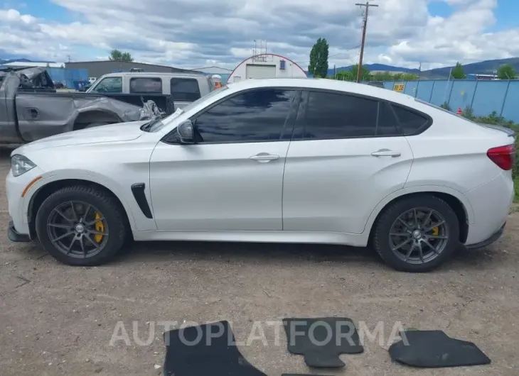 BMW X6 M 2015 vin 5YMKW8C53F0R42721 from auto auction Iaai