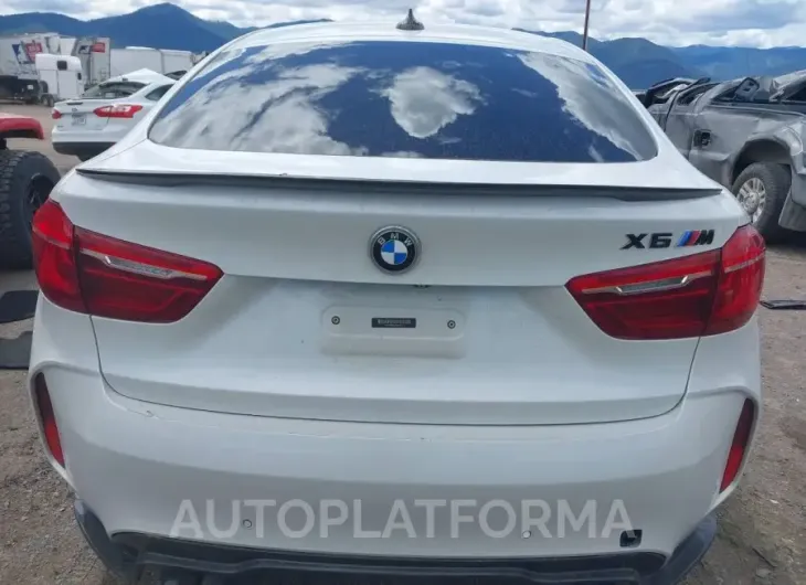 BMW X6 M 2015 vin 5YMKW8C53F0R42721 from auto auction Iaai