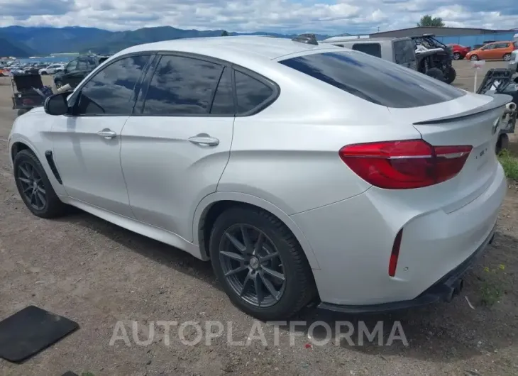 BMW X6 M 2015 vin 5YMKW8C53F0R42721 from auto auction Iaai