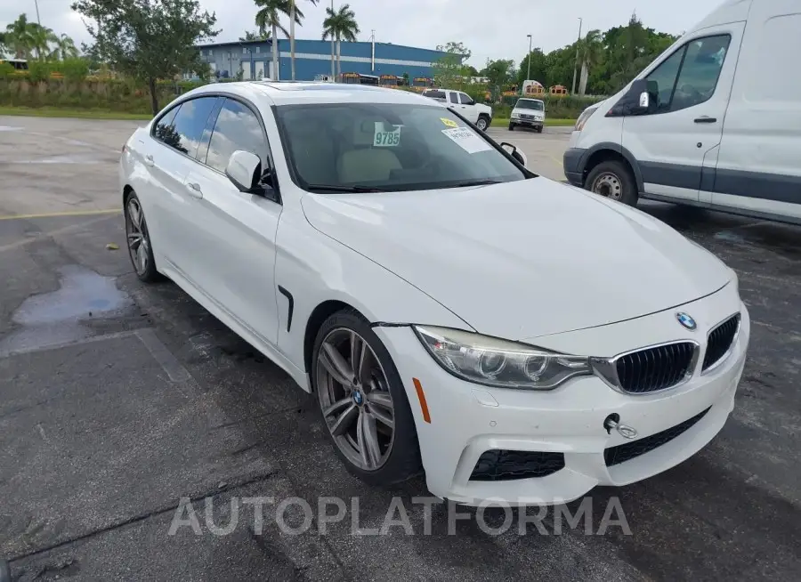 BMW 435I GRAN COUPE 2015 vin WBA4B1C59FD954902 from auto auction Iaai