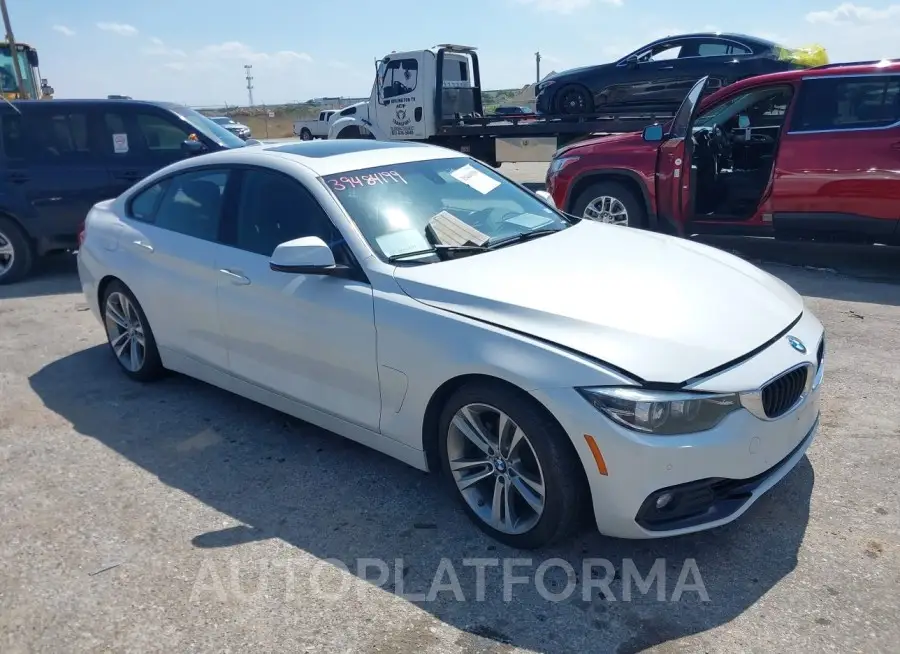 BMW 430I GRAN COUPE 2018 vin WBA4J1C59JBG81020 from auto auction Iaai