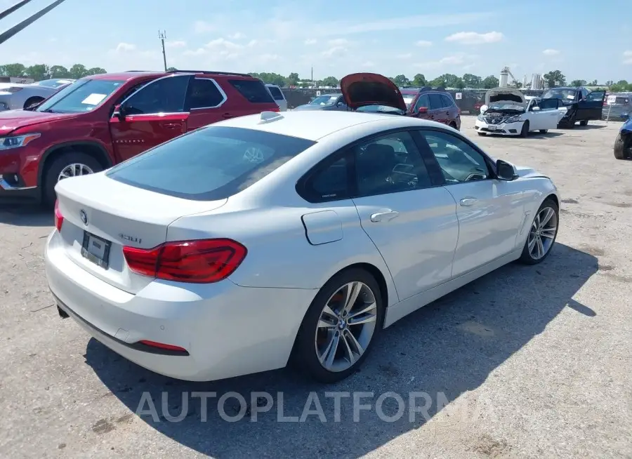 BMW 430I GRAN COUPE 2018 vin WBA4J1C59JBG81020 from auto auction Iaai