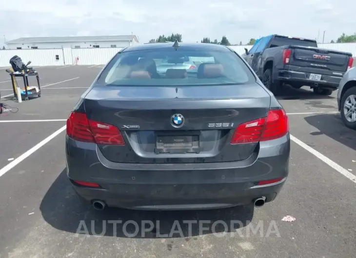 BMW 535I 2016 vin WBA5B3C5XGG255200 from auto auction Iaai