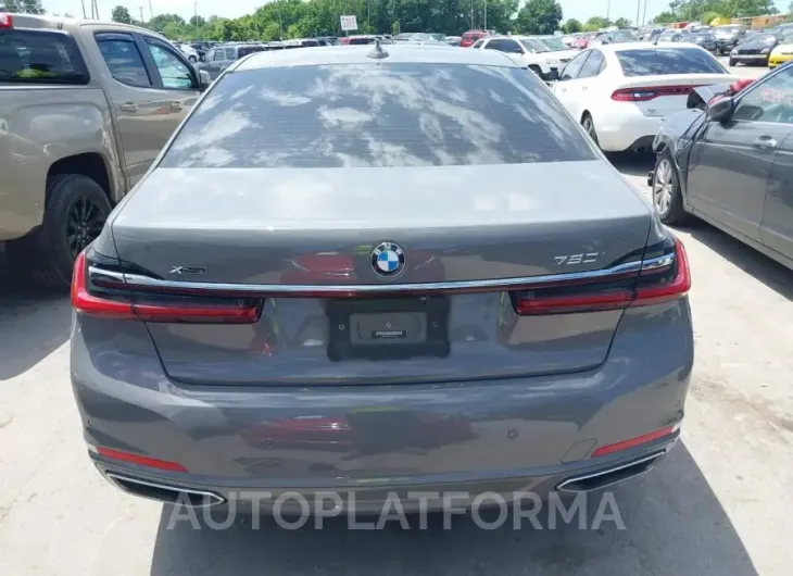 BMW 750I 2020 vin WBA7U2C00LGM27570 from auto auction Iaai