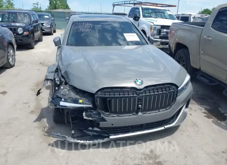 BMW 750I 2020 vin WBA7U2C00LGM27570 from auto auction Iaai