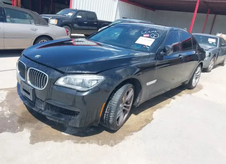 BMW 740I 2015 vin WBAYA6C56FG273208 from auto auction Iaai