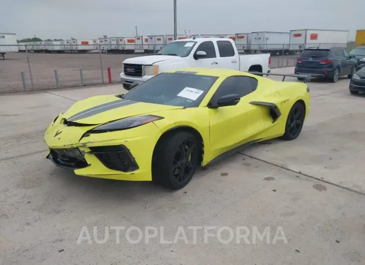 CHEVROLET CORVETTE STINGRAY 2022 vin 1G1YC2D47N5110467 from auto auction Iaai