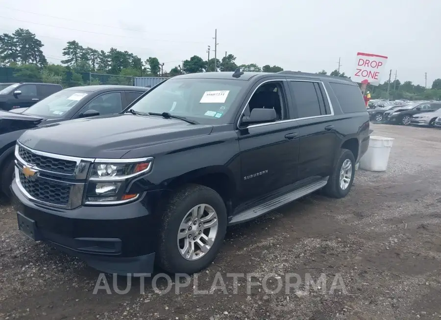 CHEVROLET SUBURBAN 2017 vin 1GNSKHKC2HR381664 from auto auction Iaai