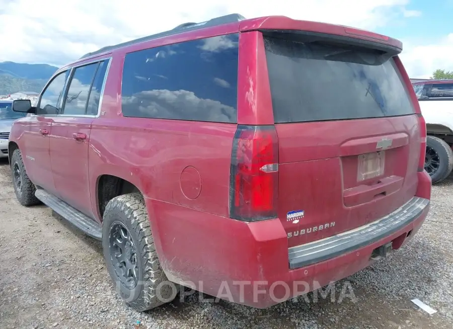 CHEVROLET SUBURBAN 1500 2015 vin 1GNSKJKC2FR126405 from auto auction Iaai