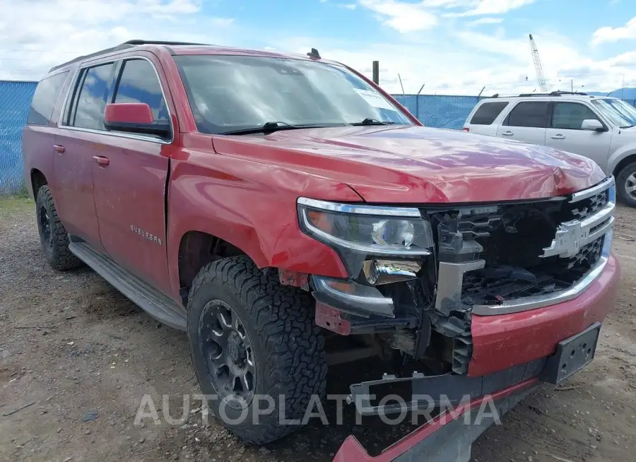 CHEVROLET SUBURBAN 1500 2015 vin 1GNSKJKC2FR126405 from auto auction Iaai