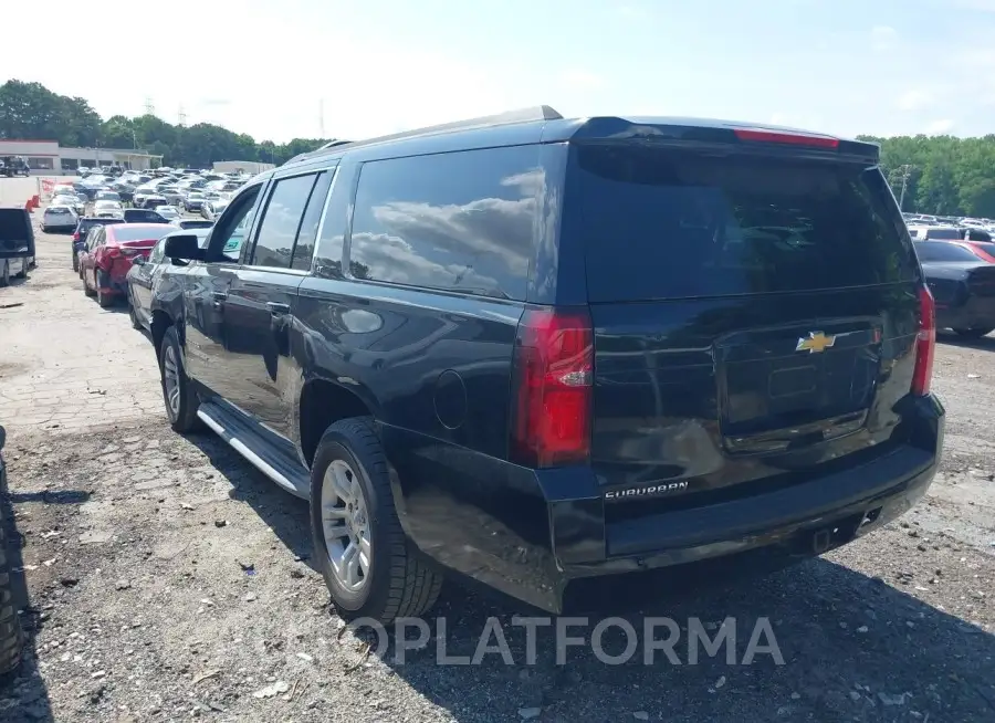 CHEVROLET SUBURBAN 1500 2015 vin 1GNSKJKC9FR530429 from auto auction Iaai