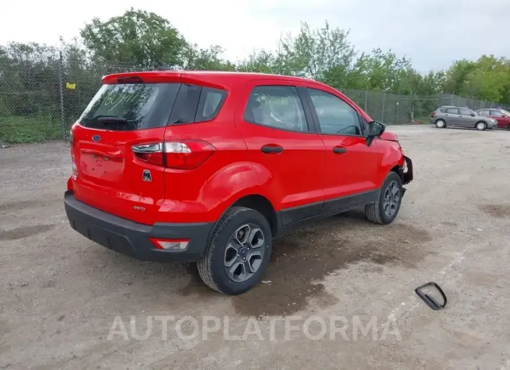 FORD ECOSPORT 2021 vin MAJ6S3FLXMC408510 from auto auction Iaai