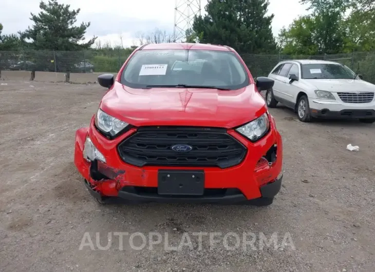 FORD ECOSPORT 2021 vin MAJ6S3FLXMC408510 from auto auction Iaai