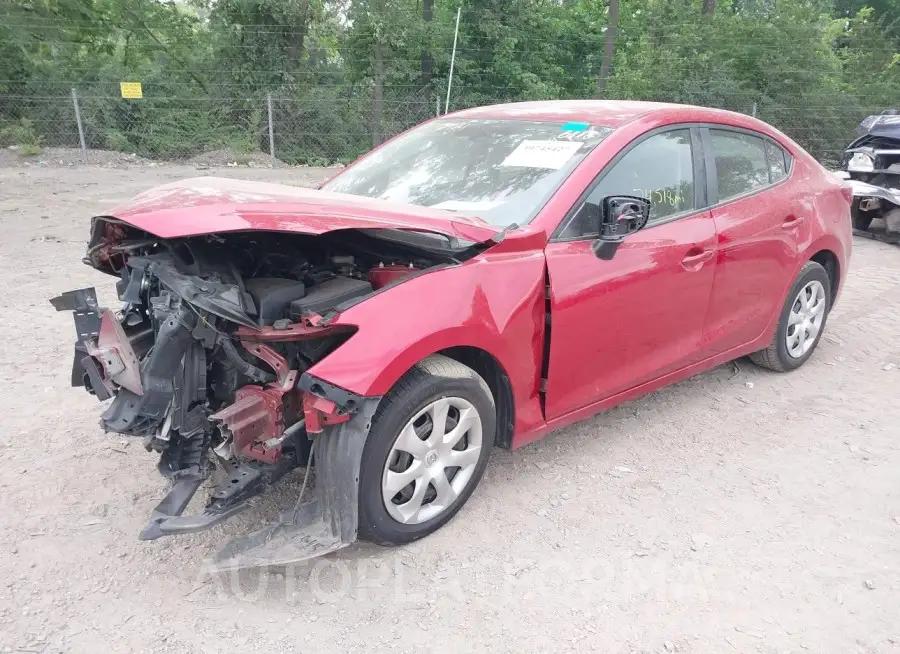 MAZDA MAZDA3 2016 vin 3MZBM1T76GM299963 from auto auction Iaai