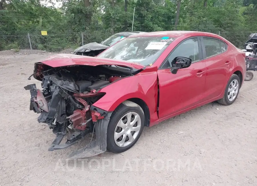 MAZDA MAZDA3 2016 vin 3MZBM1T76GM299963 from auto auction Iaai