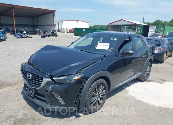 MAZDA CX-3 2016 vin JM1DKBD72G0120844 from auto auction Iaai