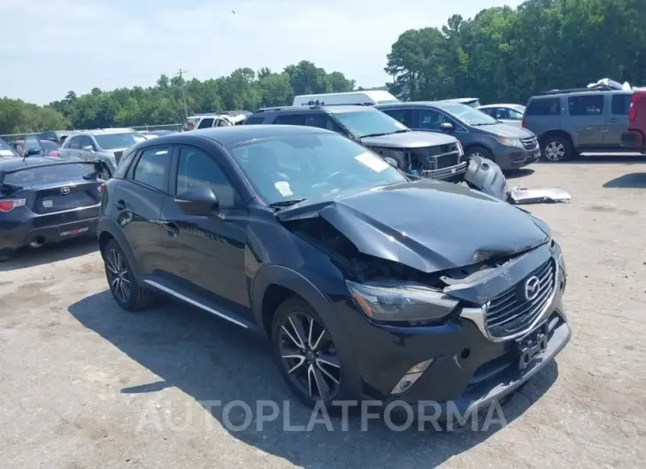 MAZDA CX-3 2016 vin JM1DKBD72G0120844 from auto auction Iaai