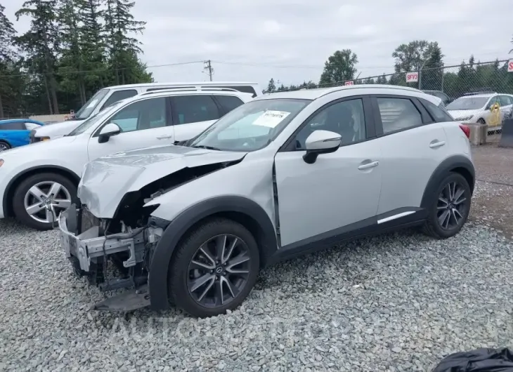 MAZDA CX-3 2018 vin JM1DKFD7XJ0309112 from auto auction Iaai